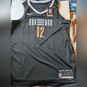 Nike Dri-FIT Memphis Grizzlies Ja Morant City Edition Swingman Jersey Mens Large